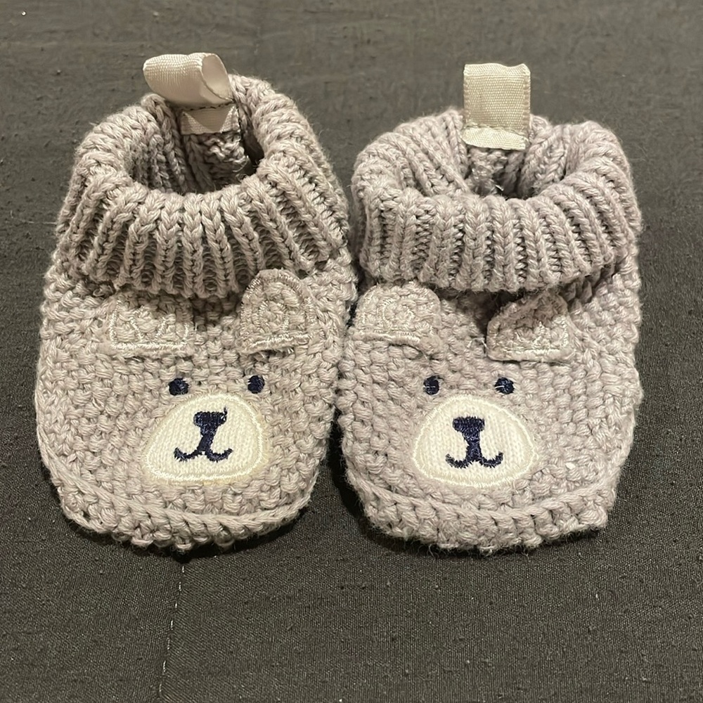 0-3 month bear booties